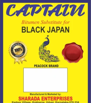 Captain(Bitumen Substitute for BLACK JAPAN)